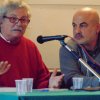 paolo tranchina svolge il suo intervento  al suo fianco raffaele galluccio